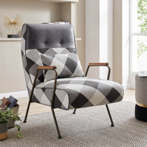 Wayfair plaid online chair